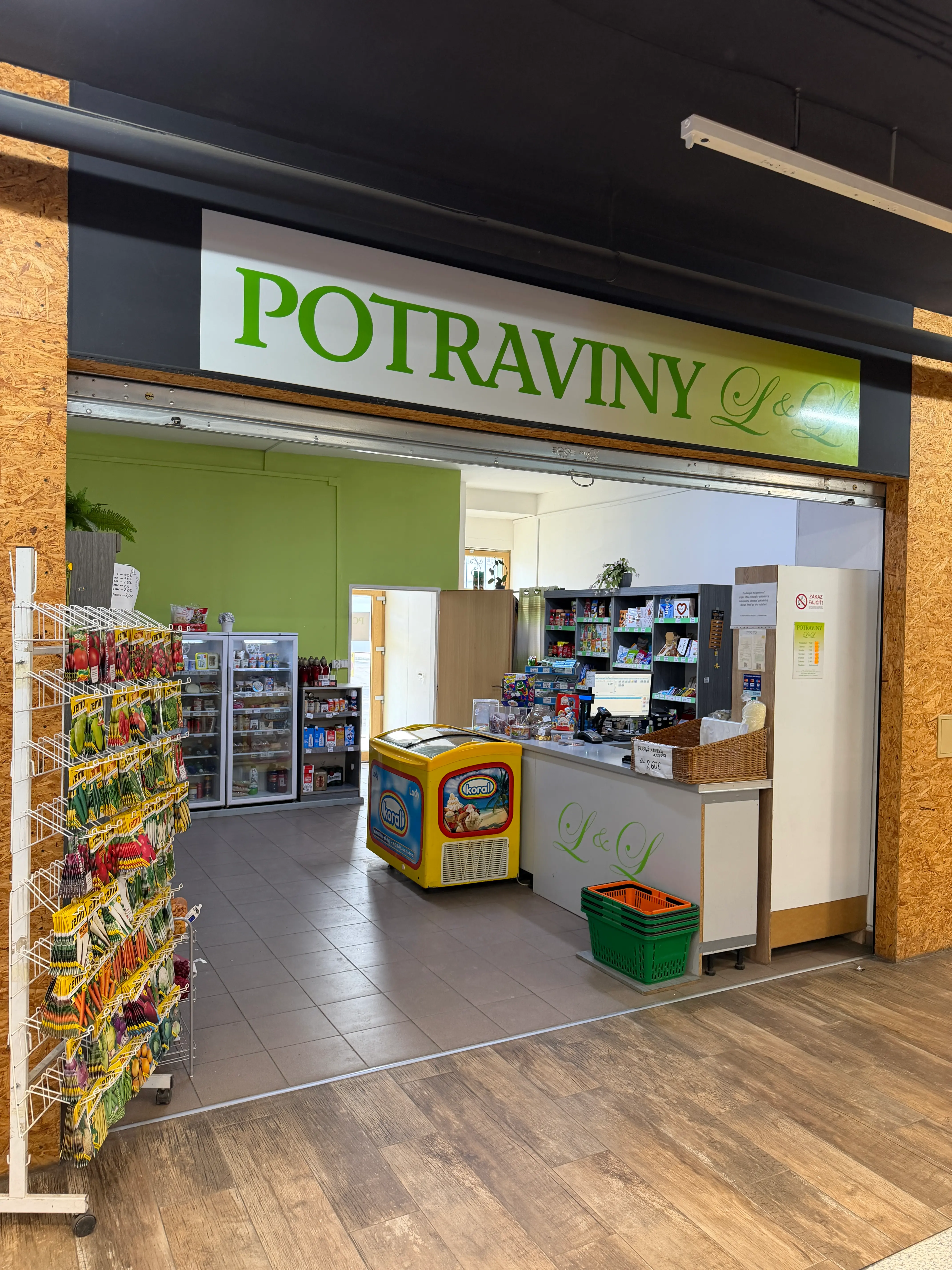L&L Potraviny – Tržnica Michalovce, obchodná časť